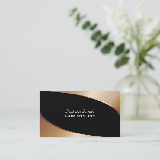 美容師名刺 名刺 (スタンド正面)