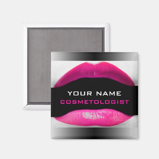 美容師名 マグネット (正面/裏面)