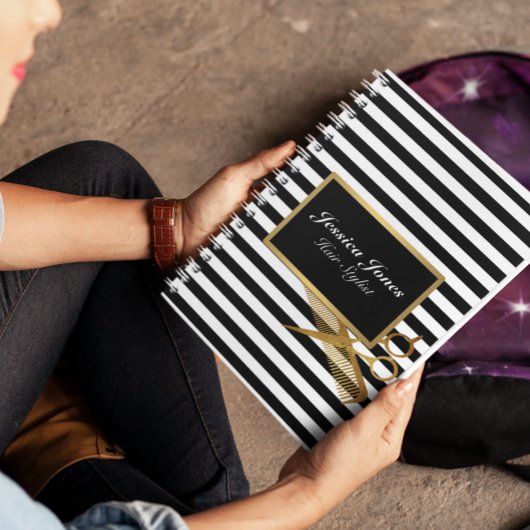 美容師向け スパイラル プランナー 予定帳 ノートブック