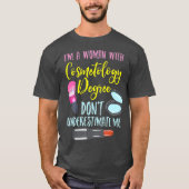 美容師度の美容師デザイン Tシャツ (正面)