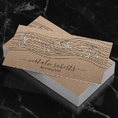 美容師流用はさみ素朴クラフトサロン 名刺