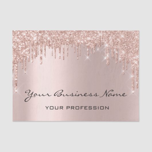 美容師爪、 ネイルメイクアップまつげバラドリップブッシン 薄葉紙 (正面)