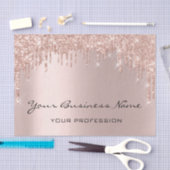 美容師爪、 ネイルメイクアップまつげバラドリップブッシン 薄葉紙 (クラフト)