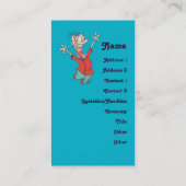 美容師独自の 名刺 (裏面)