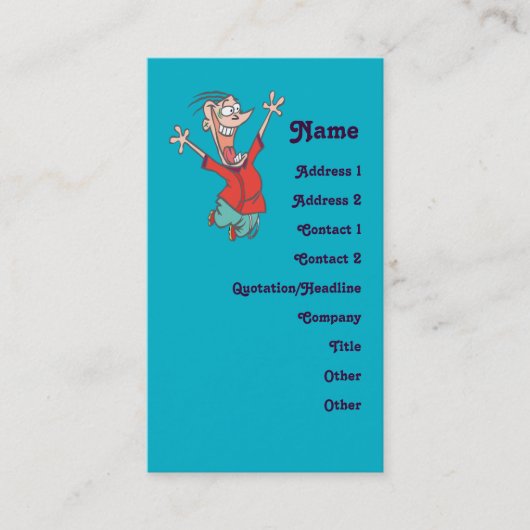 美容師独自の 名刺 (正面)