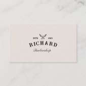 美容師理容師カスタム 名刺 (正面)