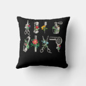 美容師理容師ツールフローラ クッション (裏面)