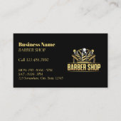 美容師理容師ポールプロフェッショナル理容師ショップ 名刺 (正面)