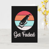 美容師理容師美容師Getフェードギフト カード (黄色い花)