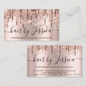 美容師理髪用鋏バラドリップスルクス 名刺 (正面/裏面)