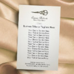 美容師用アンティークハサミ ヴィンテージヘアサロン チラシ<br><div class="desc">美容師用アンティークハサミ ヴィンテージヘアサロンのチラシ</div>