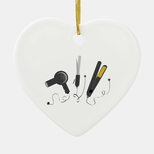 美容師用具 セラミックオーナメント (正面)