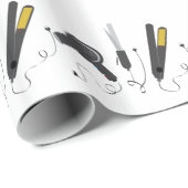 美容師用具 ラッピングペーパー (ロールコーナー)