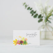 美容師美しいコンサルタント 名刺 (スタンド正面)