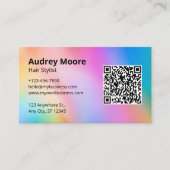 美容師美しいサロンブランディング 名刺 (正面)