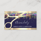 美容師美容師コイフールレインボーブシザー 名刺 (正面)