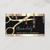 美容師美容師ゴールデンシザーズコイフール 名刺 (正面)
