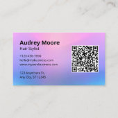 美容師美容師サロンプロフェッショナル 名刺 (正面)