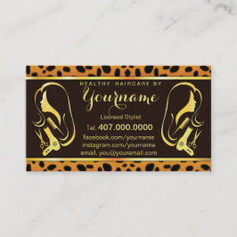 美容師美容師サロン名刺 名刺