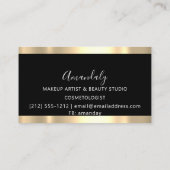 美容師美容師ドリップスシザーズコイフール 名刺 (裏面)