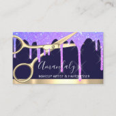 美容師美容師ドリップスシザーズコイフール 名刺 (正面)