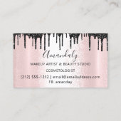 美容師美容師バラシーバーシザーズドリップ 名刺 (裏面)