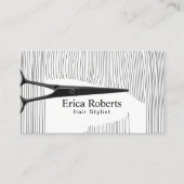 美容師美容師ヘアスタイリストプロフェッショナル 名刺 (正面)