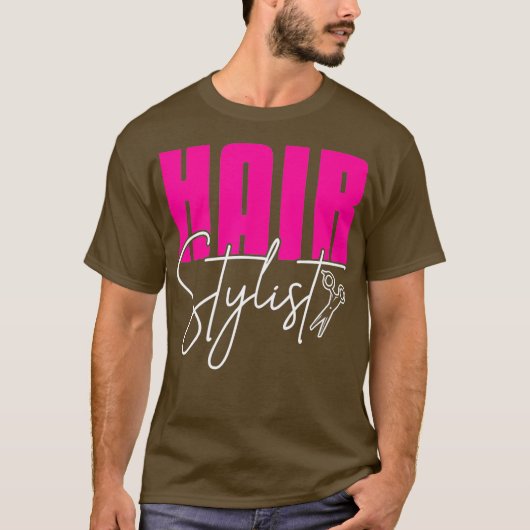 美容師美容師 Tシャツ (正面)