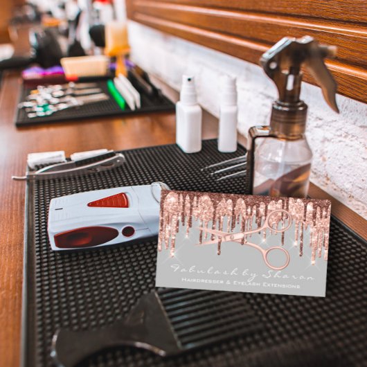 美容師美容用鋏バラグレードリップス 名刺