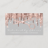 美容師美容用鋏バラグレードリップス 名刺 (正面)