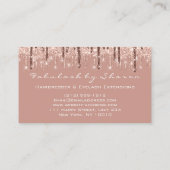 美容師美容用鋏バラドリップ赤面 名刺 (裏面)