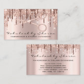 美容師美容院はさみバラドリップスVIP 名刺 (正面/裏面)