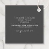 美容師製連絡ラベル フェイバータグ (裏面)