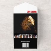 美容師販売促進DIY券写真 オールインワン招待状 (外側)