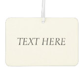 美容師金ゴールドシザーおよび美しいサロンフローラ カーエアーフレッシュナー (裏面)