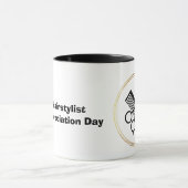 美容師鑑賞日用はさみくしマグ マグカップ (中央)