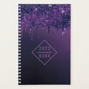 美容師魔法パープルドリップスアポイントメント プランナー手帳