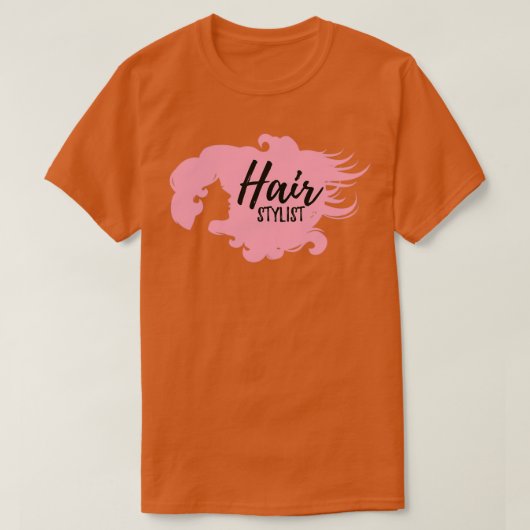 美容師3 Tシャツ (デザイン正面)
