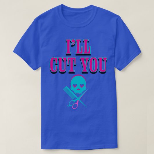 美容師7 Tシャツ (デザイン正面)