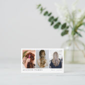 美容師/その他の名刺 名刺 (スタンド正面)