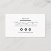 美容師/その他の名刺 名刺 (裏面)