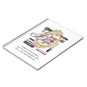 "美容師"のノート ノートブック (左側)