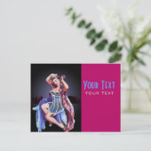 美容師 – はがき (スタンド正面)