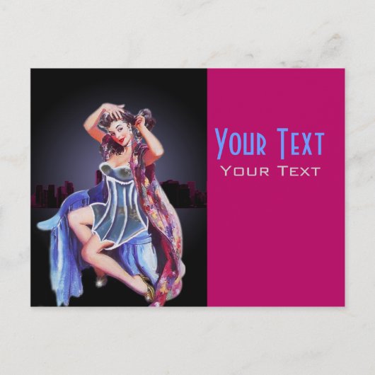 美容師 – はがき (正面)