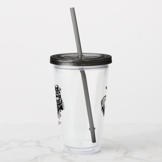 美容師  アクリルタンブラー (左)