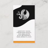 美容師 | ウォメンズ美しいサロン 名刺 (裏面)