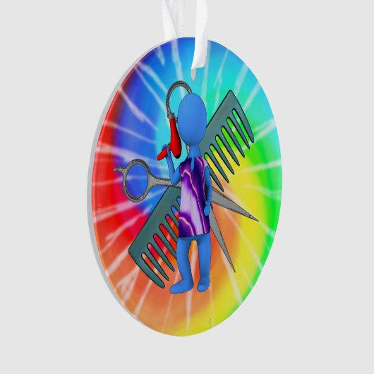 美容師 オーナメント (正面)