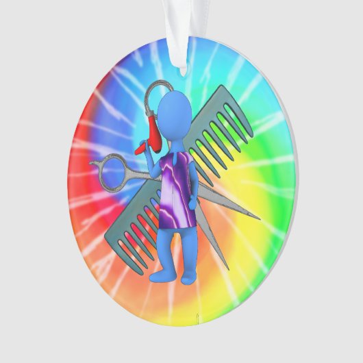 美容師 オーナメント (正面)