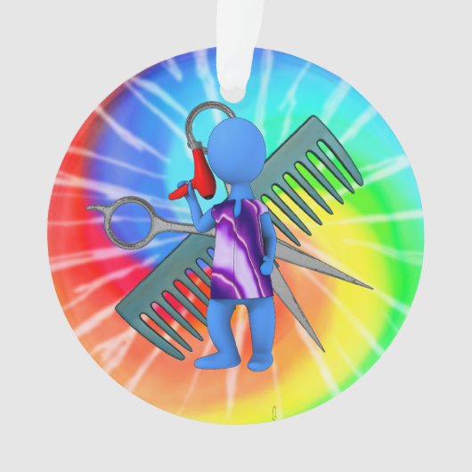 美容師 オーナメント (正面)