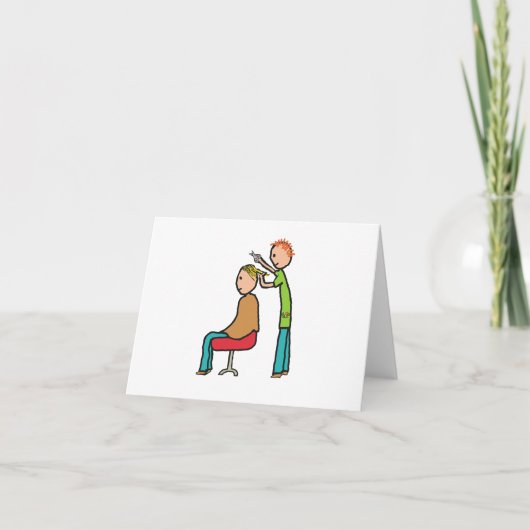 美容師 カード (正面)